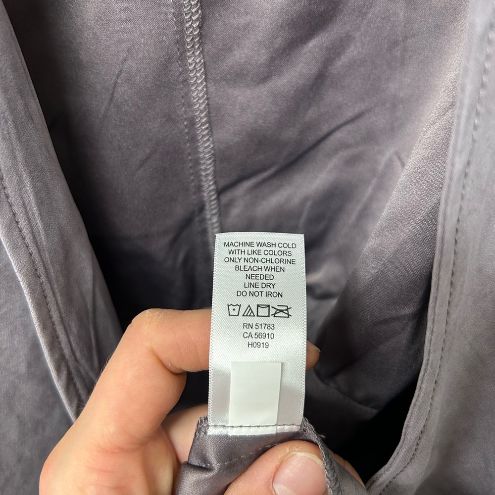 Maurices Purple-Grey Blazer Large - Picture 6 of 9